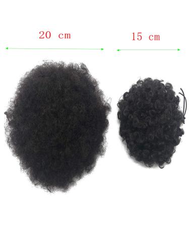 Coolbers Afro Puff Drawstring Ponytail - Large Kinky Curly Hair Bun Extensions (Synthetic #4) - Shop Internationally! - Buy Online on GoSupps.com
