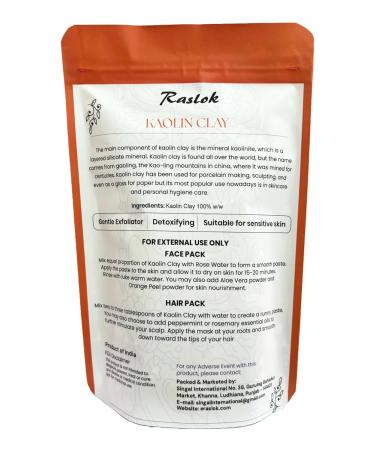 Kaolin Clay for Face Mask - 3.52 Ounces | Natural Skin Care & International Shipping - Buy Online on GoSupps.com