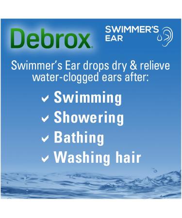 Debrox Swimmer's Ear Drops 1 Fl Oz and HealthWise Medicated Chest Rub 4 oz. Bundle - Buy Online on GoSupps.com