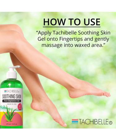 Tachibelle Aloe Vera Gel: Soothing Post-Depilation Cooling Gel for Sensitive Skin - Buy Online on GoSupps.com