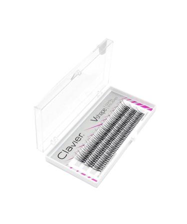Clavier V-Shape Fishtail C-Curl Tufted Eyelashes 14mm | Kardashian Effect 3D Look | Naturally Beautiful Eyelashes - Shop Internationally! - Buy Online on GoSupps.com