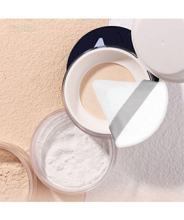 Buy 6 Pieces Powder Puff Face Triangle Makeup Puffs - Velour Soft Washable Cosmetic Foundation Puffs with Storage Box for Loose & Mineral Powder - Perfect Makeup Tool (White - Buy Online on GoSupps.com