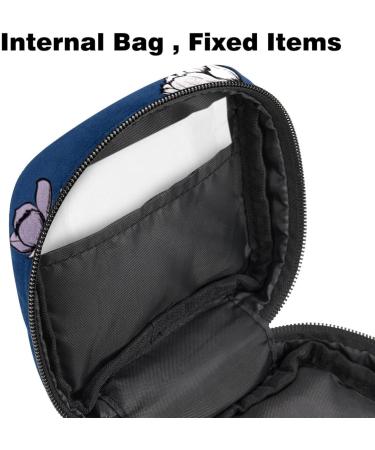 Red Lobster Storage Bag for Women's Bandages & Menstrual Cups | Zipper Pocket for Tampons & Insoles | Multicolored 08 | 1 Count - Ideal for Girls & Women - Buy Online on GoSupps.com