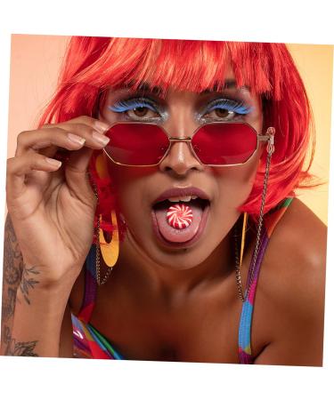 FRCOLOR Blue Long Eyelashes - 2 Pairs Fluffy Cosplay & Halloween False Lashes for Adults | Performance & Costume Eyelash Extensions - Buy Online on GoSupps.com