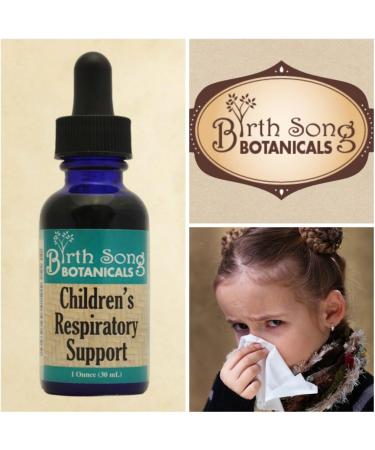 Children's Respiratory Support Tincture with Elderberry - 1oz Bottle - Buy Online on GoSupps.com