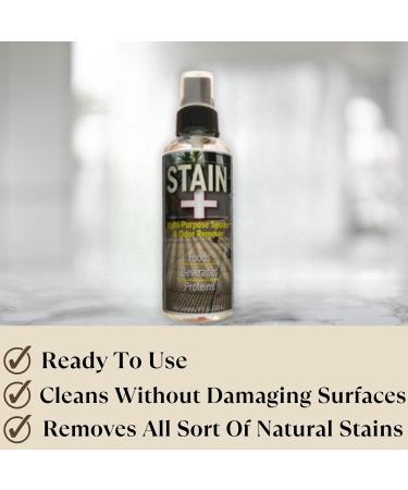 URINE FREE - Stain Plus 4 Oz / 118 ml - Eliminates Stains & Odors - Contains a Fragrance - Multipurpose Spotter & Odor Remover - Works On All Surfaces & Fabrics - Restaurants Home Pack of 1 - Buy Online on GoSupps.com