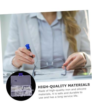 Gleavi Glasses Repair Tool Kit - Optician Tools with Screws & Nose Pads | Durable Metal Sunglasses Accessories - 2 Pieces Multi-Color - Buy Online on GoSupps.com