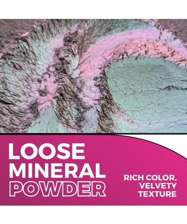 Concrete Minerals MultiChrome Eyeshadow - Intense Color Shifting - 100% Vegan & Cruelty Free - Handmade in USA - 2.4g Loose Mineral Powder (Sample Bundle) - Buy Online on GoSupps.com