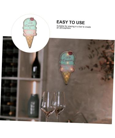 Angoily Pendant Sign Cafe Led Delicate Kitchen Diner Home Light Decor Unique Hanging Metal Backdrop - Buy Online on GoSupps.com