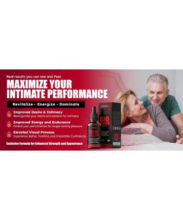 LUHAKA BioChoice Pro Men Vitality Oil - Enhance Vitality & Boost Confidence | 1 Fl Oz (30ml) - Ideal for Men - Buy Online on GoSupps.com