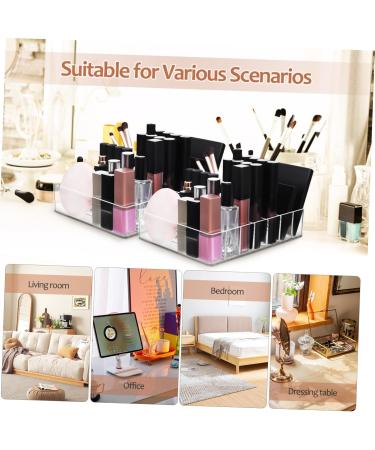 Cabilock 2pcs Drawers Dresser Eyeshadow Organizer Case Eyeshadow Palette Organizer Desktop Storage Box Set - Buy Online on GoSupps.com