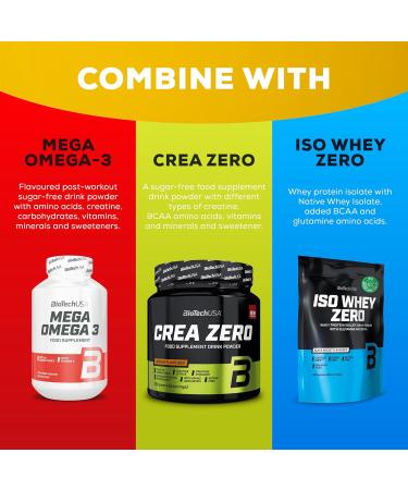 BioTechUSA EAA Zero - Essential Amino Acid Power | 7160mg EAA/serv. | Sugar-Free Gluten-Free | Watermelon Flavor - Buy Online on GoSupps.com
