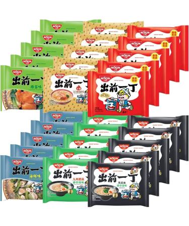 Nissin Demae Ramen Instant Noodles Case of 30 | Self Customised Assorted Pick any 5 Flavours  - Buy Online on GoSupps.com