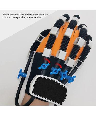 ZZBB Rehabilitation Robot Gloves Finger Rehabilitation Brace Hand Training Finger Orthotics for Stroke Hemiplegia Patients Left Medium - Buy Online on GoSupps.com