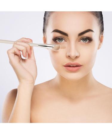 Bewudy 2 Pcs Concealer Brush Angled Concealer Brushes for Under Eye Precision Face Blending Blush Brush Foundation Concealer for Dark Circles Make up Nose Contour Brush Applicator - Buy Online on GoSupps.com