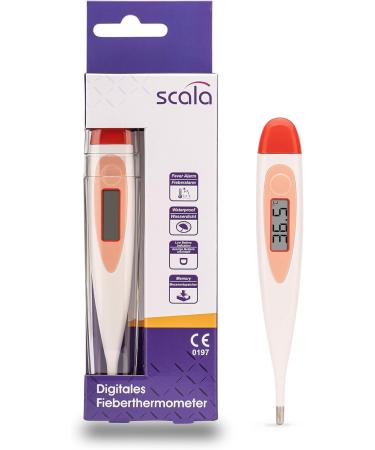 Scala SC 17 Red Digital Body Thermometer Fast & Accurate Temperature Reading - Buy Online on GoSupps.com