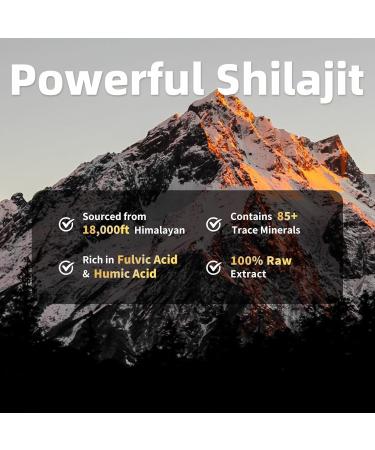 Shilajit for Men with Sea Moss & Ashwagandha 12 in 1 Hima*Layan Shilajit Supplements Capsules with Coenzyme Q10 Fulvic Acid & Humic Acid Lion's Mane Support Energy & Immunity 120 Counts 120 Count (Pack of 1) - Buy Online on GoSupps.com