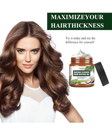 Batana Oil for Healthier Thicker and Fuller Hair New Version Batana Oil 100% Natural Ingredients Batana Oil Suitable for All Hair Types - Buy Online on GoSupps.com
