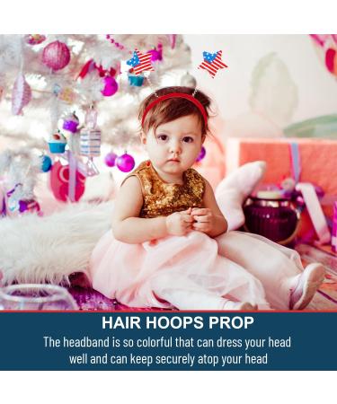 JUNIWON 4th of July Headbands - Patriotic Independence Day Hats for Women, Men, Kids, and Babies - Buy Online on GoSupps.com