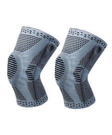 Healeved Running Knee Brace 1 Pair brace for running rodilleras para gym mujer running brace brace for sports support for women basketball fitness Leg sets Sleeve M Picture 2