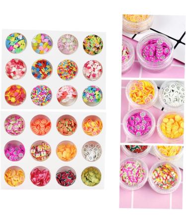 FRCOLOR 48 Boxes Fruit Slice Diy Manicure Scrapbooking Fruit Slices Pendant Charm Beads Fruit Slice Embellishments Fruit Nail Art Slices Nail Slices Space Beads 3d Cell Phone Party Table - Buy Online on GoSupps.com