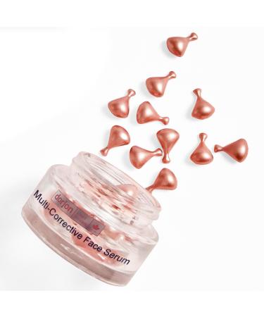 Advanced Firming Wrinkle Defense Serum - Rapid Wrinkle Repair with 0.2% Retinol Hyaluronic Acid Ceramide Dark Spot Corrector - Anti-Aging Skincare for Fine Lines - Hydrating and Plumping Formula - Paraben Free - 45 Capsules