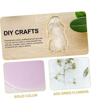 STOBOK 3 Pcs Tray Silicone Mold Silicone Molds Epoxy Resin Tray Mold Silicone Plate Mould Manual Cake Mold Whitex3pcs 16.1X8.5CMx3pcs - Buy Online on GoSupps.com