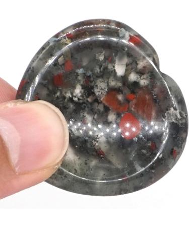 Crystals and Stones Palm Stone Heart Shape Thumb Worry Stone Pocket Natural Gemstone Reiki Quartz (Color : Yellow Cat Eye Size : 1.5 Inch) 1.5 Inch Yellow Cat Eye - Buy Online on GoSupps.com