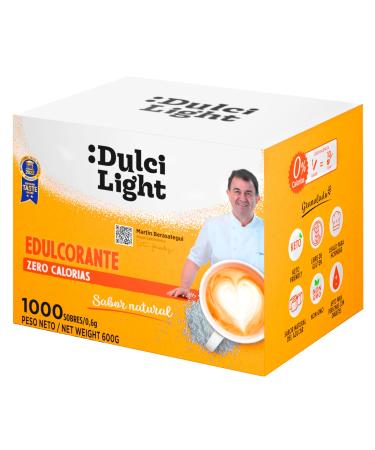 Dulci Light Dulce Y Favorable Sucralose Sweet Substance Granulate 1000 packages sweeteners without calories for drinks and food natural sugar substitutes - Buy Online on GoSupps.com