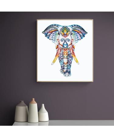 Uniquilling Paper Quilling Kit for Adults - DIY Filigree Painting Tools - Smart Elephant Design - 16x20in - Beginner Friendly - Buy Online on GoSupps.com