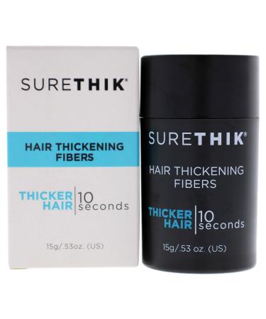 SURETHIK Hair Thickening Fibers for Thicker Looking Hair, Light Brown, 15g 15G Light Brown