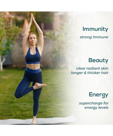 HARMONIFY Chlorophyll Capsules 450mg, Natural Chlorophyll Pills for Women & Men Highly Bioavailable Chlorophyll Supplement 120 Capsules - Buy Online on GoSupps.com