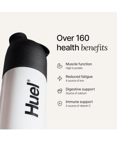 Huel Black Edition Bundle | Banana 40g Vegan Protein Powder + Shaker Bottle | Nutritionally Complete Meal | 27 Vitamins and Minerals Gluten Free | Lockable Lid to Avoid Spills | BPA Free - Buy Online on GoSupps.com