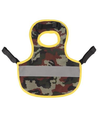 GLOGLOW Chicken Vest, Chicken Saddle Hen Apron Hens Back Protection for Chicken Duck Goose Camouflage