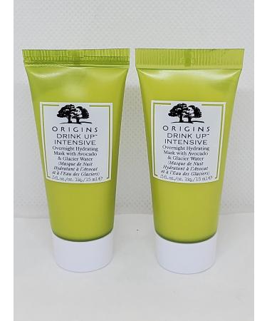 Origins Drink Up Intensive Overnight Mask Set of Two - 15ml / 0.5oz | Hydrating Skincare for All Skin Types | International Shipping Available - Buy Online on GoSupps.com