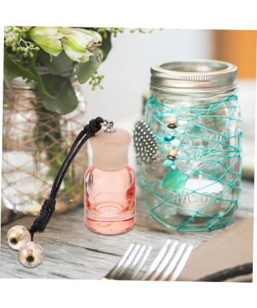 GLEAVI 1pc Perfume Bottle Beach Ornaments for Bathroom Valentines Favor Clear Ornaments Container Car Glass 1 count (Pack of 1) Yellow - Buy Online on GoSupps.com
