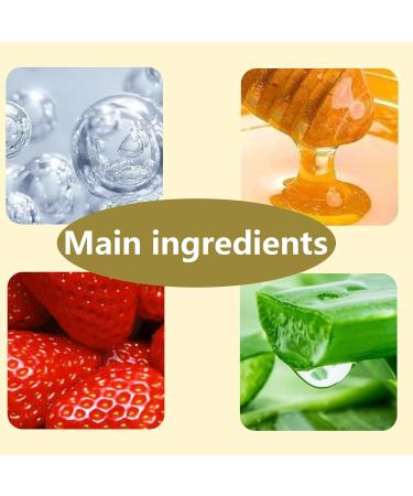 XdealCozyxc Honey Strawberry Watermelon lip balm Set Bee Balm Lip Mask Moisturizing Care Lighten Dark Lip Color Reduce Lip Lines - Buy Online on GoSupps.com