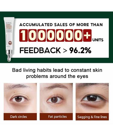 Deapex Crocodile Repair Eye Cream - Reduce Dark Circles & Wrinkles, Moisturize & Awaken Eyes - 1pc - Buy Online on GoSupps.com