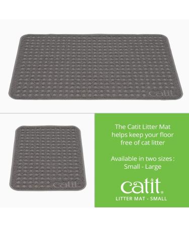 Catit Small Grey Litter Mat - Keep Your Space Clean and Tidy - Buy Online on GoSupps.com