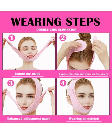 Buy Breathable Adjustable Chin Strap for Women - Skin-Friendly V-Line Mask for Perfect Contours - International Shipping Available - Buy Online on GoSupps.com