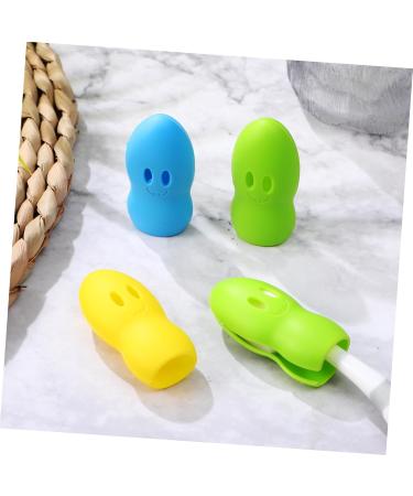 Homsfou 12-Pack Green Toothbrush Caps - Protective Travel Cover & Holder for Outdoor Use - Buy Online on GoSupps.com