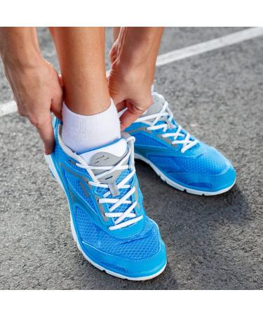 Women's Non-Slip Cotton Ankle Socks - 8 Pairs Low Cut No Show Socks in Black - Buy Online on GoSupps.com