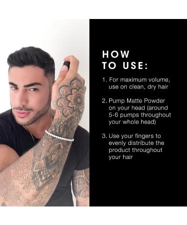 Pacinos Volumizing Matte Hair Powder - Textured Volume & Oil Control for All Hair Types - Buy Online on GoSupps.com