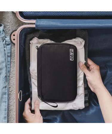 Januts Hanging Travel Toiletry Bag for Women Mens Wash Bag Make up Bags Waterproof Travel Toiletries Makeup Bag Girls Multifunctional Cosmetic Organizer with 2 Drawstring Bags Black - Buy Online on GoSupps.com