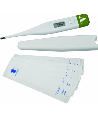 V Temp Digital Oral Thermometer | Fast 60-Second Read | Includes 5 Probe Covers for Hygiene | Buy Internationally - Buy Online on GoSupps.com