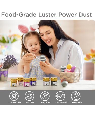 WWTop Silver Edible Glitter 5G | Food & Drink Glitter Dust for Cakes Cupcakes Chocolate & Strawberries - Buy Online on GoSupps.com