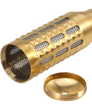 Buy Premium Moxibustion Stick - Big Brass Portable Moxa Roll with Heat Fusion Holes | Effective Acupuncture Tool - Buy Online on GoSupps.com