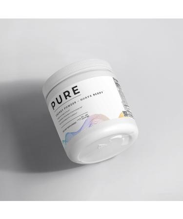 PURE LIFE Energy Powder Guava Berry Flavor Sugar-Free Natural Drink Mix | Organic Powder for Workout Focus & Endurance | 40 Servings | Pure Energy Booster Supplement 3.52oz (99g) - Buy Online on GoSupps.com