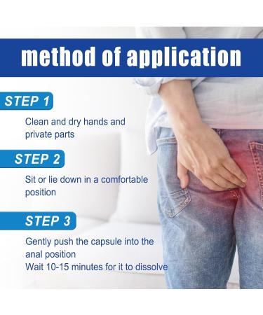 Qosneoun Heca Natural Herbal Strength Hemorrhoid Capsules Natural Hemorrhoid Relief Capsules Hemorrhoid Treatment Hemorrhoid Suppository (1) - Buy Online on GoSupps.com