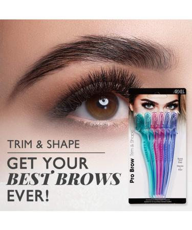 Ardell Pro Brow Trim & Shape Eyebrows Trimmer and Shaper - 6 Count Pack - Buy Online on GoSupps.com